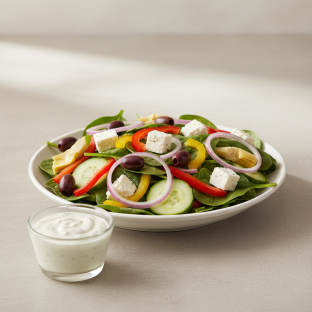 Athenian Spinach Salad