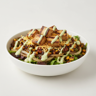 Fajita Bowl With Grilled Tofu