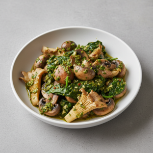 Chimichurri Mushrooms