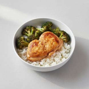 [Special Diet] Macro Bowl: Double Chicken, Broccoli, Jasmine Rice (NO Dressing)