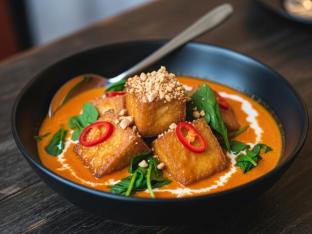 Fried Tofu Bangkok Sweet Chili Curry