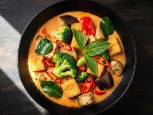 Fried Tofu Panang Curry King