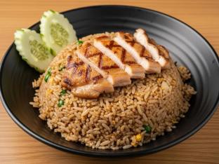 Grilled Chicken Black Pepper Fried Rice