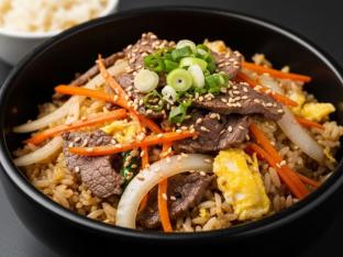 Angus Ribeye Chinese Sesame Fried Rice