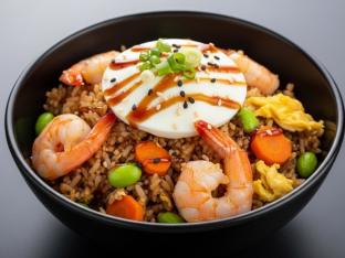 Shrimp Japanese Teriyaki Fried Rice