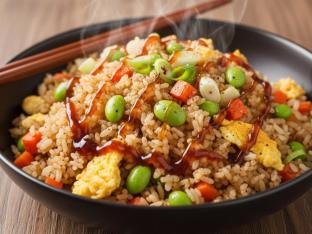 Veggie Japanese Teriyaki Fried Rice