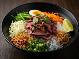 Angus Ribeye Phuket Woon Sen Noodle