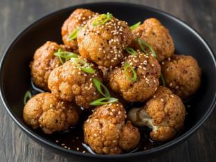 Black Pepper Tempura Cauliflower