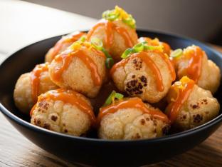 Orange Tempura Cauliflower