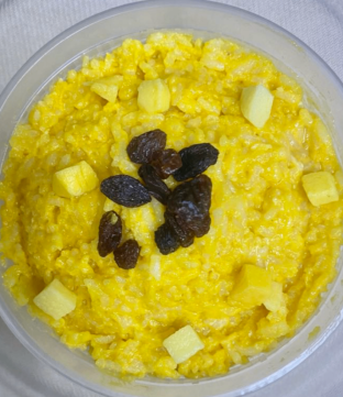Mango Rice Pudding
