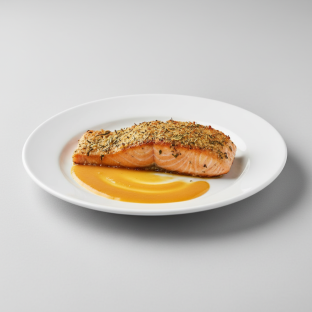 Roasted Herbed Salmon