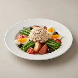 Nicoise Salad With Tuna Salad