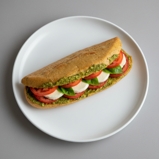 Gluten Free Caprese Wrap