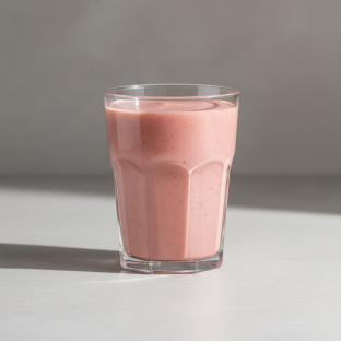 Nutty Strawberry Banana Smoothie