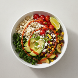 Spicy Avocado & Lime Bowl