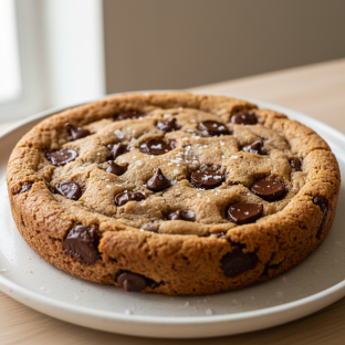 Deep Dish Chocolate Chip Cookie