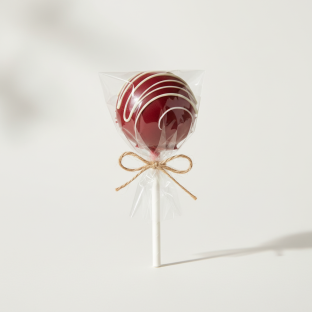 Individually Packaged: Red Velvet Cake Pop