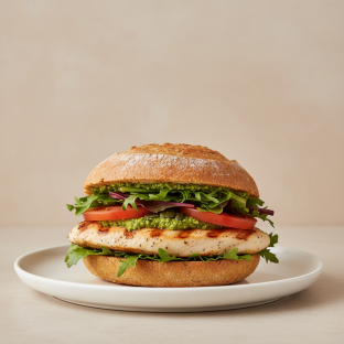 Gluten Free Chicken Sandwich (No Cheese)
