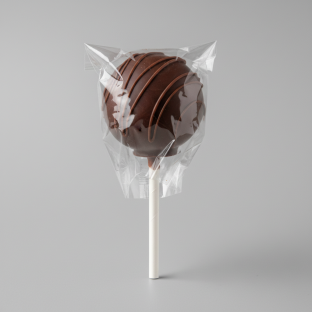 Individually Packaged: Chocolate Cake Pop