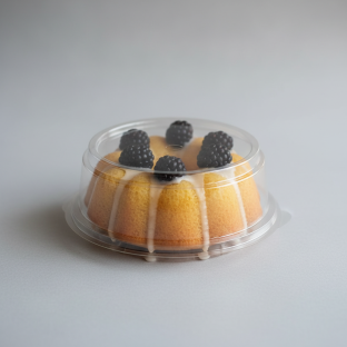 Individually Packaged: Vegan Lemon Bundt Cake