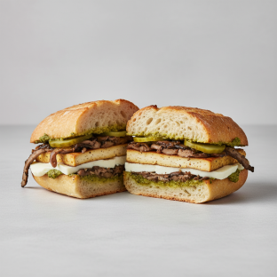 Vegan Pesto Tofu Sandwich