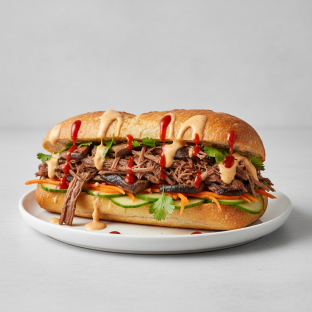 Gluten-Free Short Rib Banh Mi