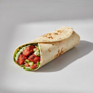 Tandoori Chicken Kebab Wrap