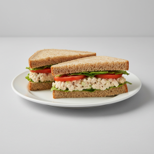 Chicken Salad Sandwich on Gluten Free Bread