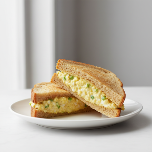 Egg Salad Sandwich on Gluten Free Bread
