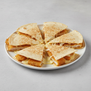 Tempura Fish Quesadilla Tempura Fish Quesadilla