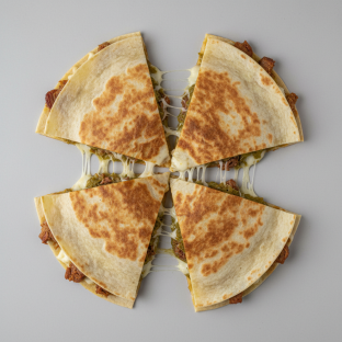 Chicharron Quesadilla Chicharron Quesadilla