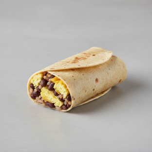 Vegetarian Breakfast Burrito