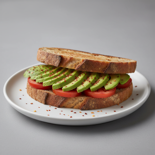 Avocado Tomato Sandwich