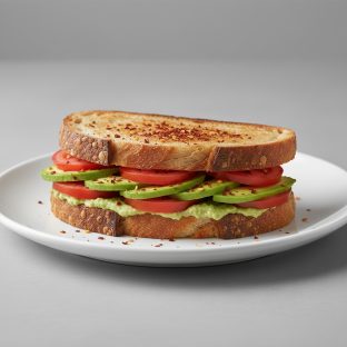 Avocado Tomato Sandwich