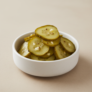 Garlic Pickled Cucumbers