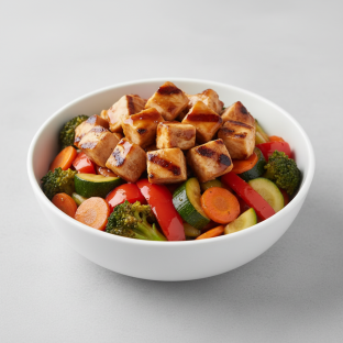 Chicken Teriyaki Power Bowl (Veggies Only)
