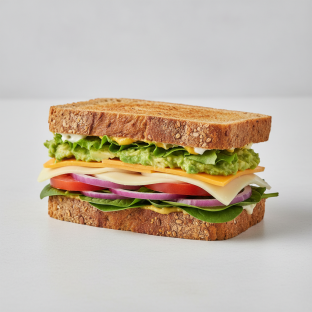 Avocado & Cheese Sandwich on Gluten Free Bread Avocado & Cheese Sandwich on Gluten Free Bread