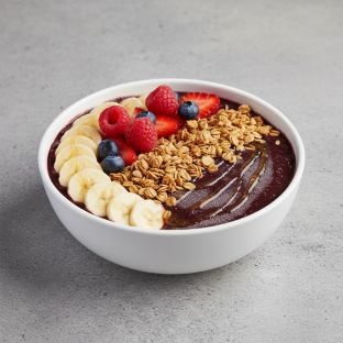 Banana and Honey Acai Bowl