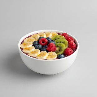 Banana and Honey Acai Bowl (No Granola)