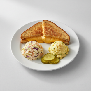 Grilled Cheese with Cheddar Cheese on Gluten Free Bread