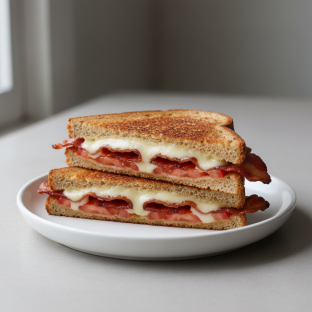 Copy of [Grilled Cheese, Tomato & Bacon with American Cheese Gluten Free Bread]