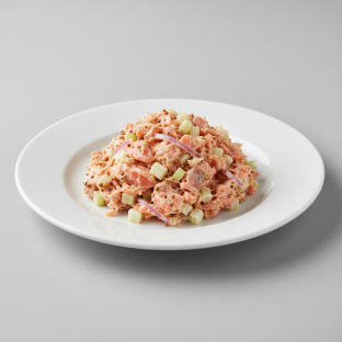 8oz Smoked Sockeye Salmon Salad
