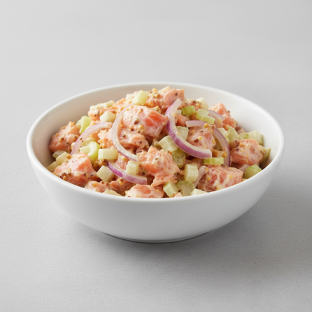 Smoked Sockeye Salmon Salad