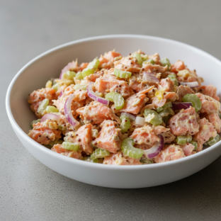 8oz Smoked Sockeye Salmon Salad