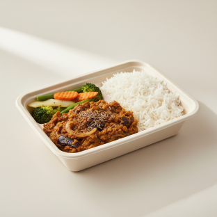 Baingan Bharta Boxed Meal Baingan Bharta Boxed Meal