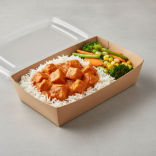 Halal Chicken Tikka Masala Boxed Meal Halal Chicken Tikka Masala Boxed Meal
