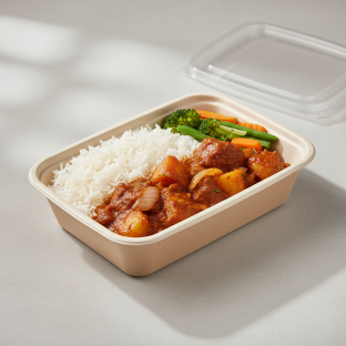 Halal Lamb Vindaloo Boxed Meal Halal Lamb Vindaloo Boxed Meal