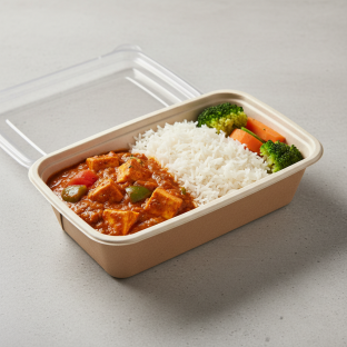 Kadai Paneer Boxed Meal Kadai Paneer Boxed Meal