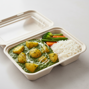 Saag Aloo Boxed Meal Saag Aloo Boxed Meal