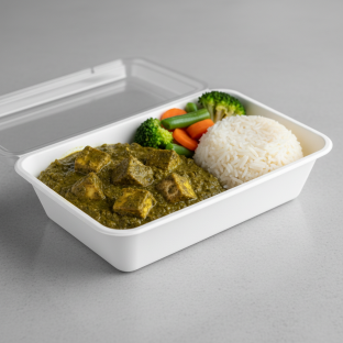 Saag Paneer Boxed Meal Saag Paneer Boxed Meal